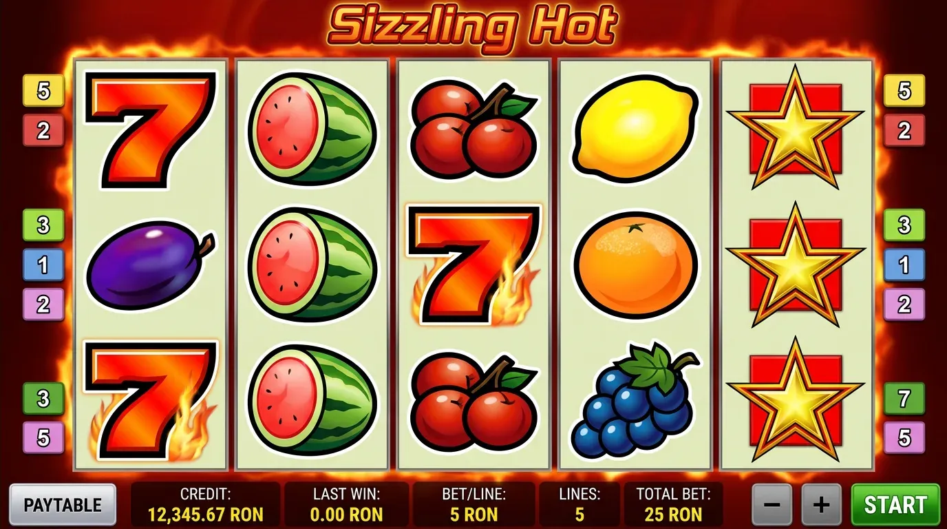 Sizzling Hot ro RO play